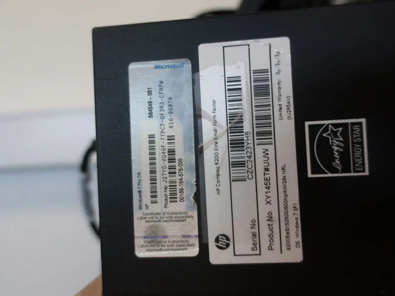 Billede 3 - HP 22" skærm m. tastatur L2208w (PC medfølger ikke)