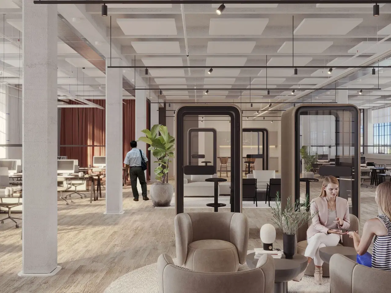 Billede 3 - Imponerende lokaler med wauw-effekt to minutter fra metro og S-tog