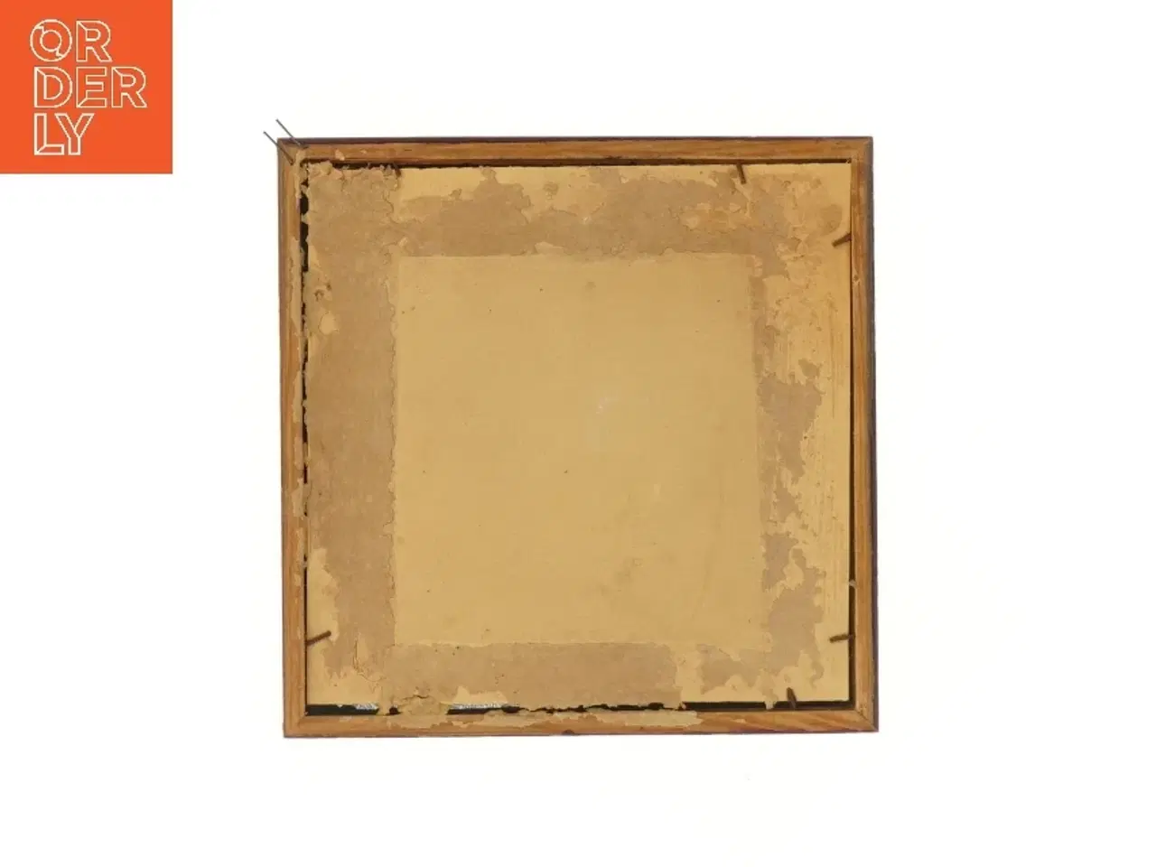 Billede 2 - Antik glas glimmer vægophæng (str. 19,5 cm)