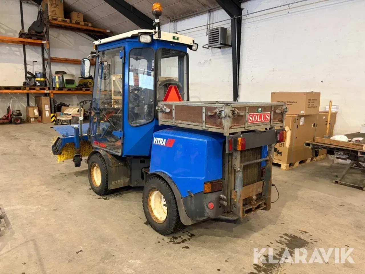 Billede 3 - Fejemaskine Vitra City 2045 med kost