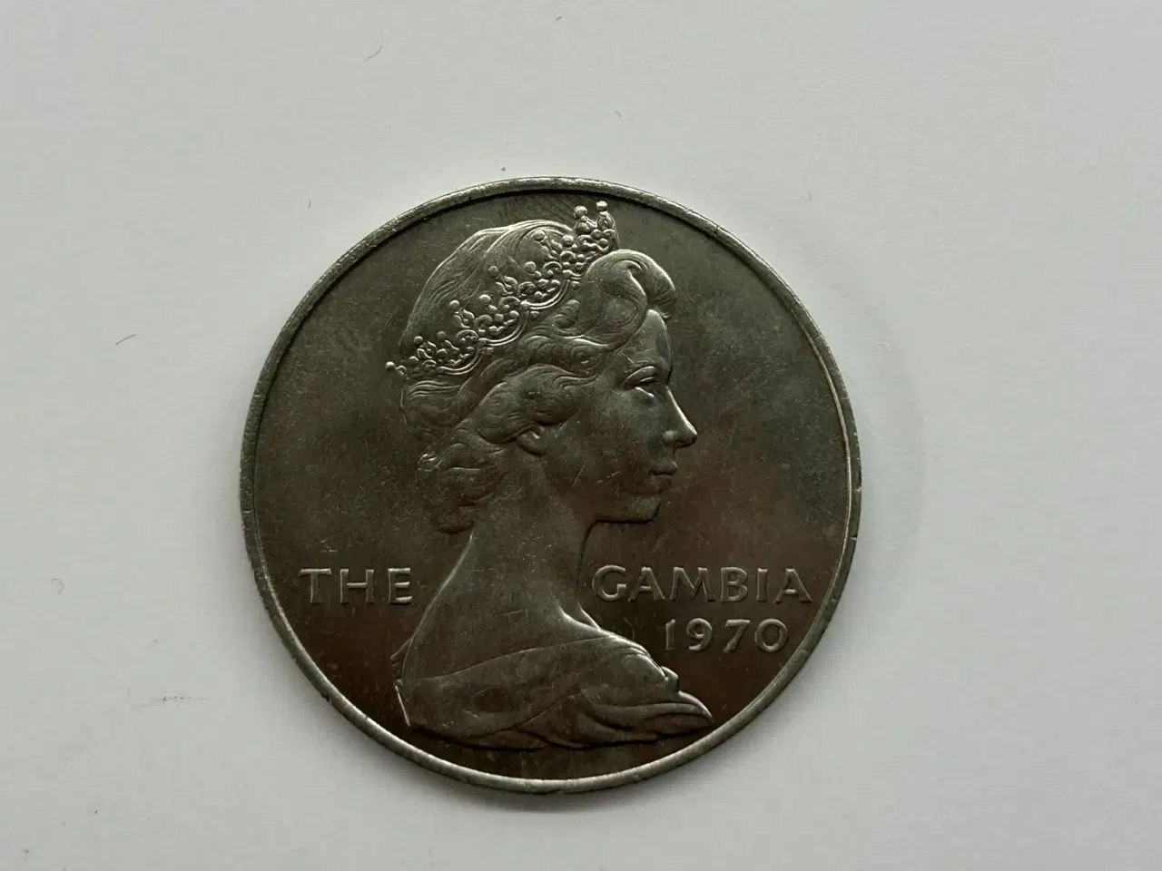 Billede 1 - 8 Shillings Gambia 1970