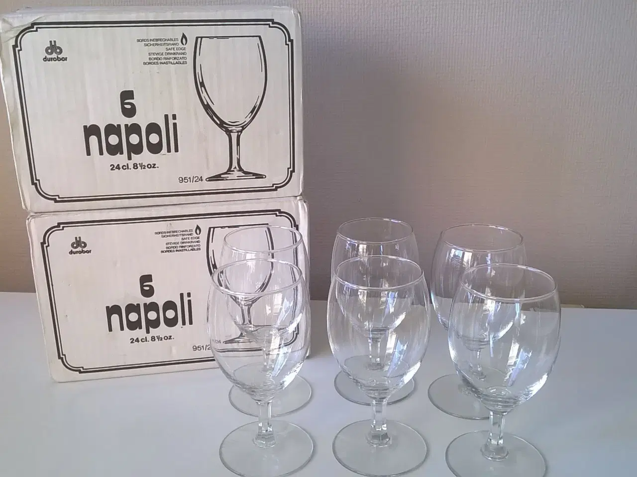 Billede 1 - Napoli vinglas 12 stk i emballage