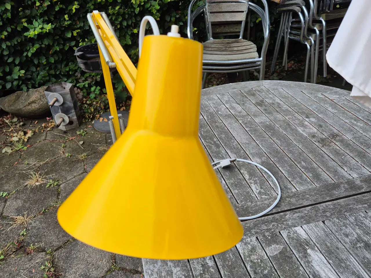 Billede 3 - Varm gul arkitektlampe i dansk design 