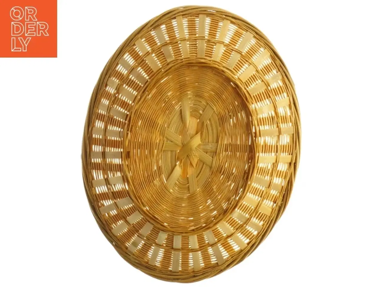 Billede 4 - Flettet brødkurv (str. 23 x 17 cm)