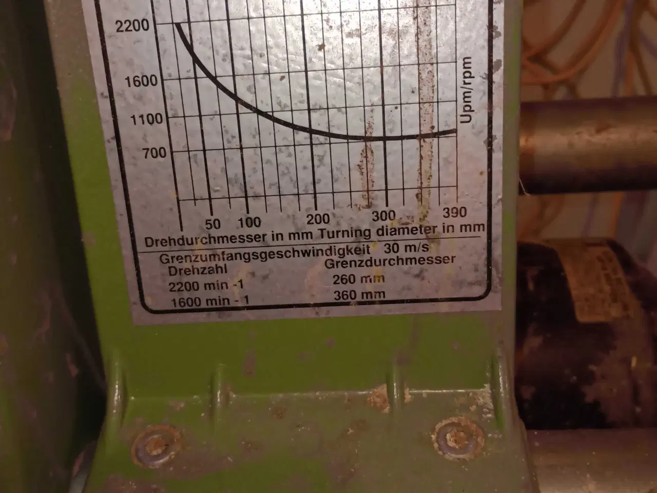 Billede 4 - Drejebænk Elektra Beckum