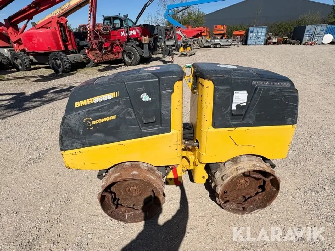 Billede 7 - Råjordskompaktor Bomag BMP 8500
