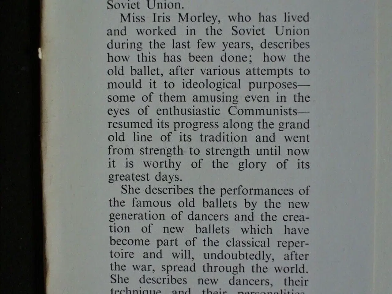 Billede 4 - soviet ballet. engelsk, by iris morley, emne: kuns