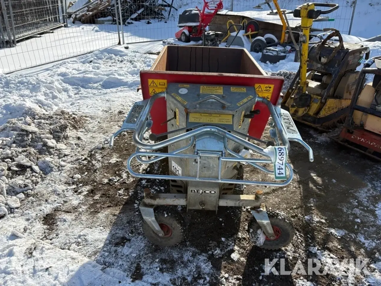 Billede 4 - Dumper Bejco CU100HSS