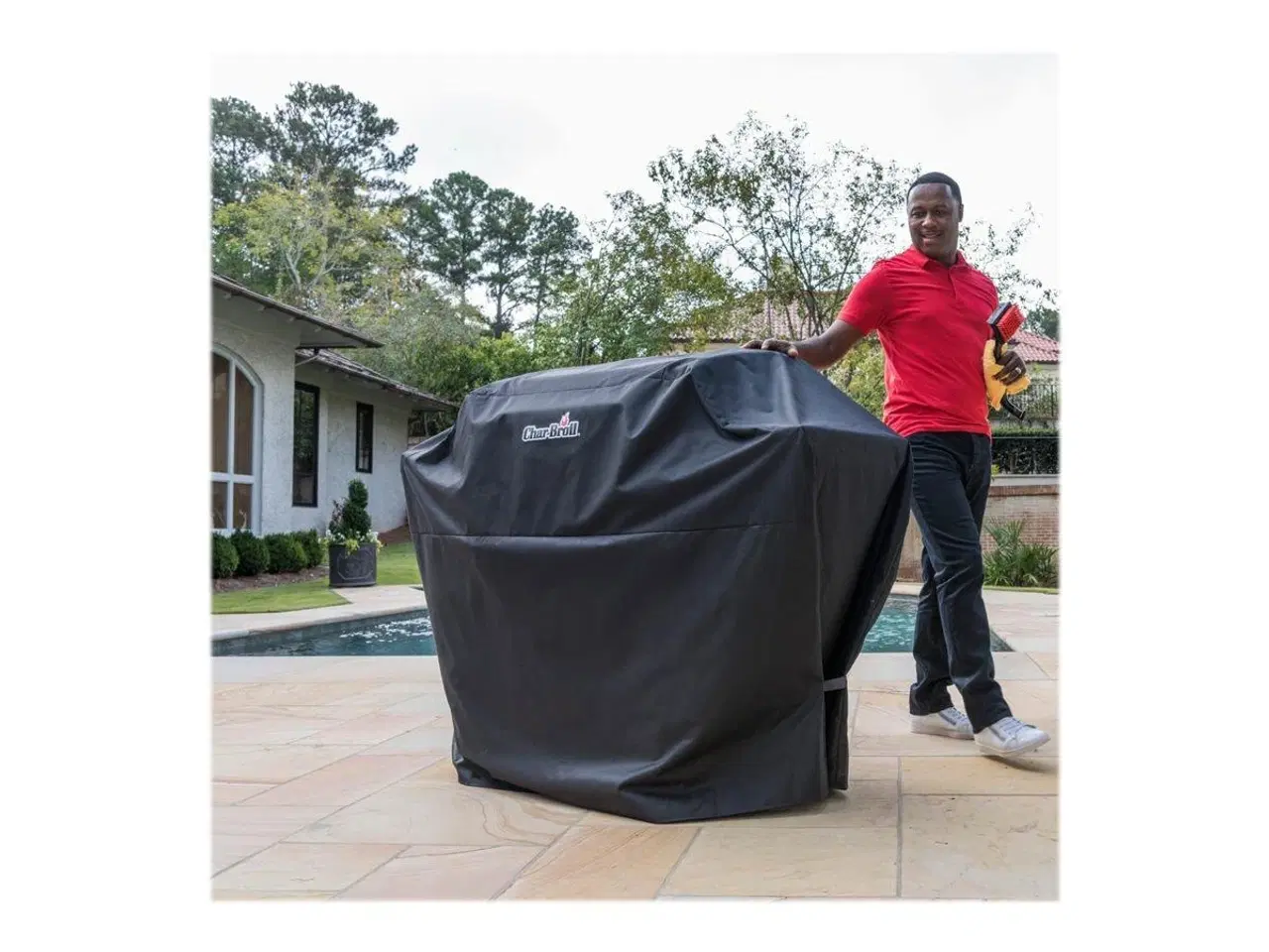 Billede 3 - Grillovertræk til gasgrill – Char?Broil 140766 (3–4 brændere)