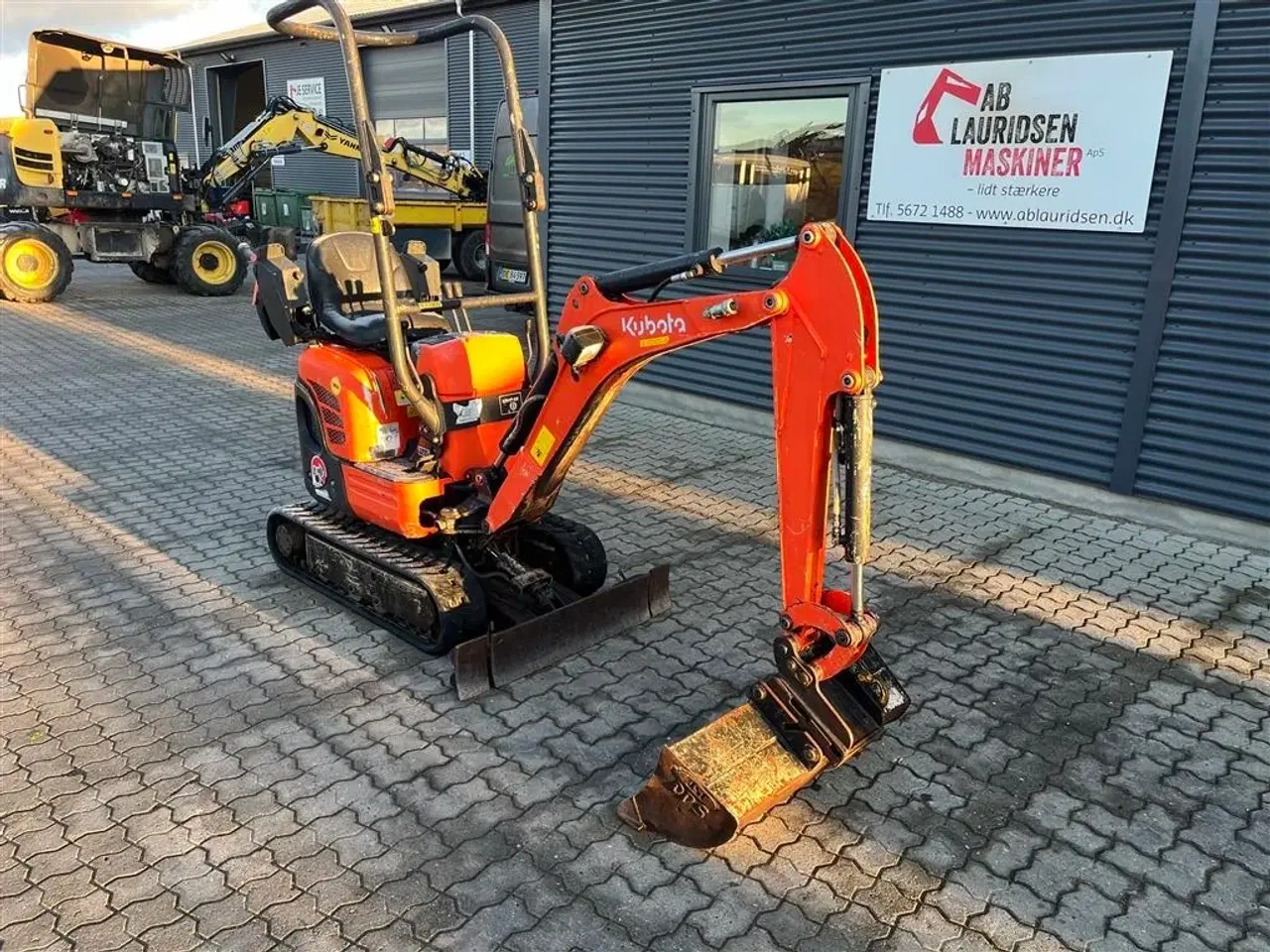 Billede 2 - Kubota U10-3 1100kg minigraver med joystik