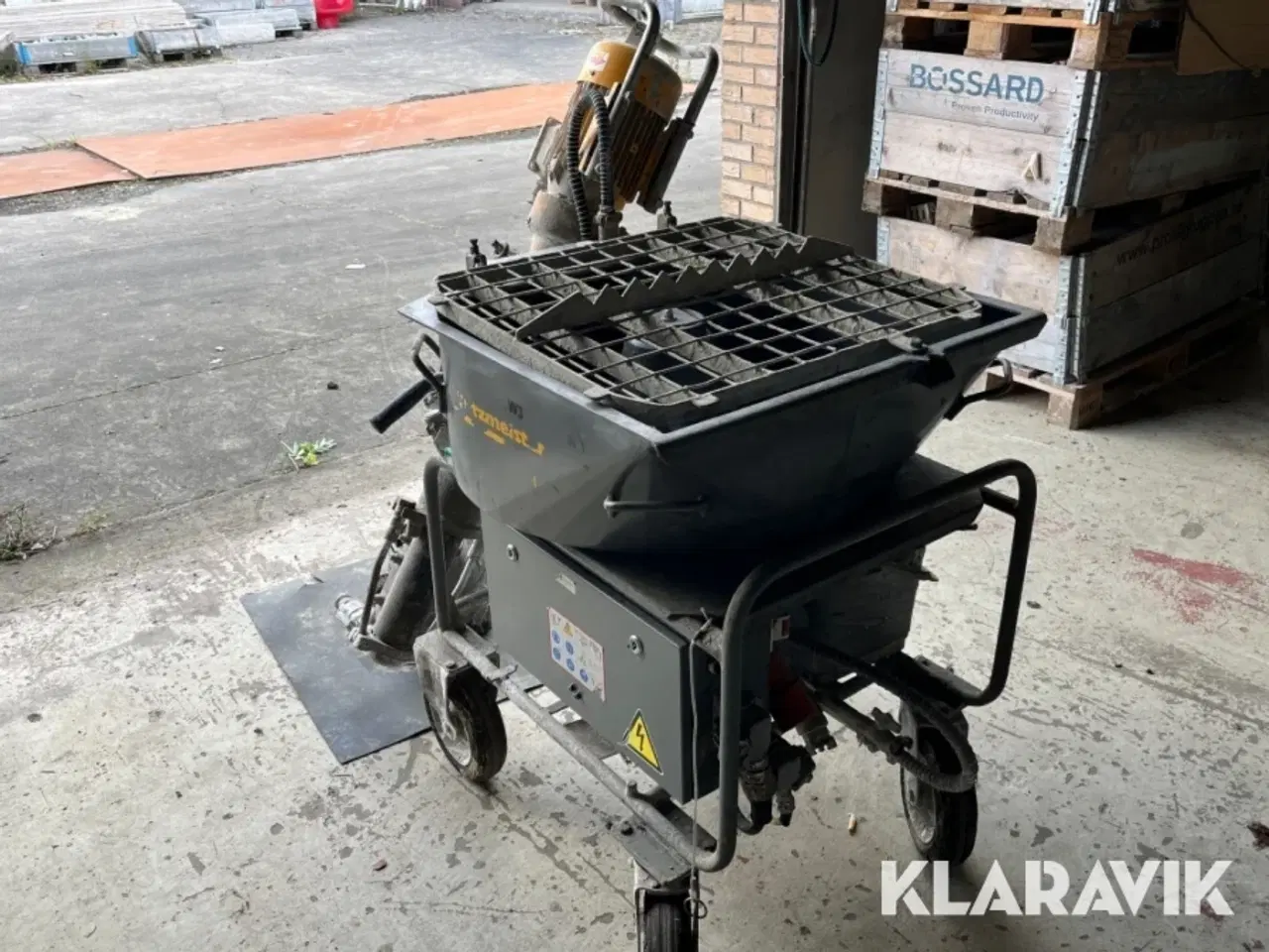 Billede 2 - Mørtelpumpe Putzmeister MP 25