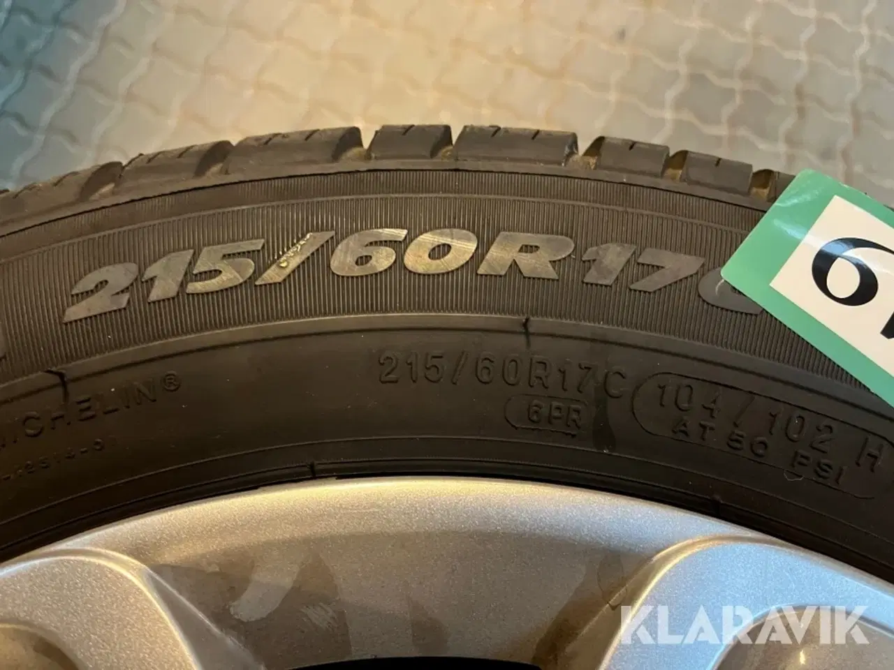 Billede 10 - Bildæk med fælge Michelin Agilis til Citroën – 4 styk