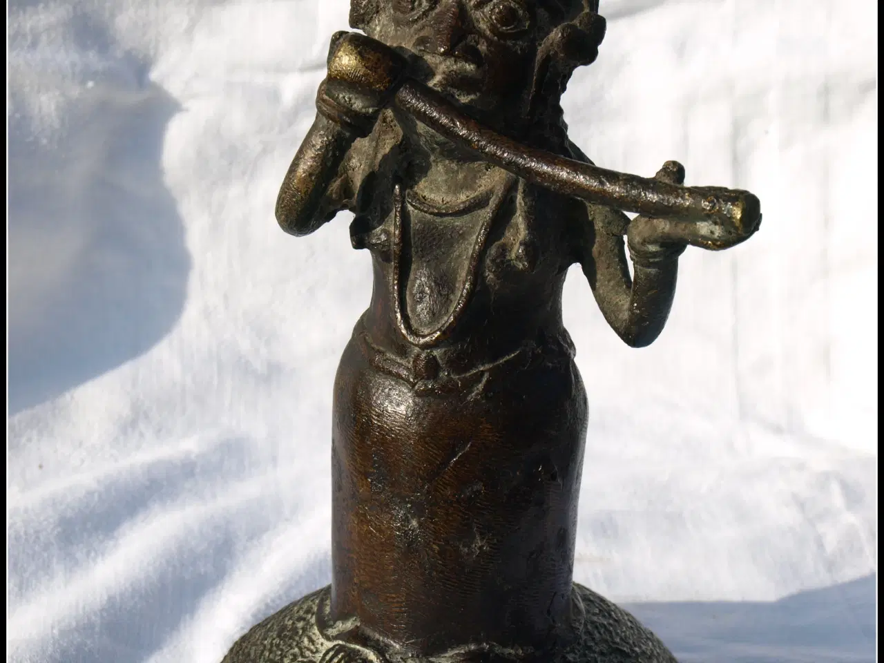 Billede 5 - Bronze Urne Benin Stor