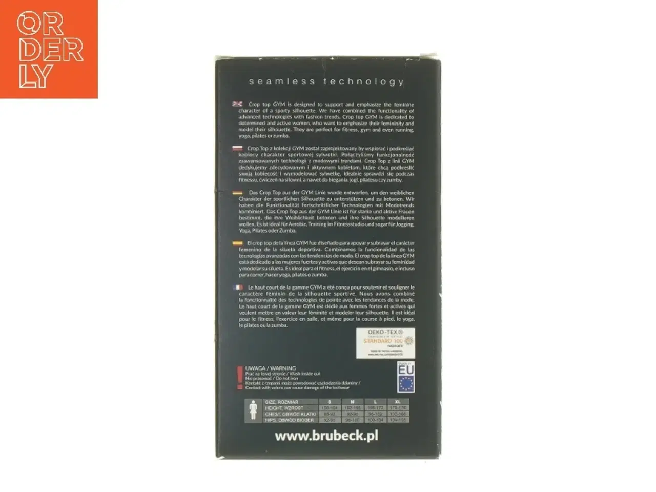 Billede 5 - Brubeck Athletic Crop Top Gym fra Brubeck (str. L)