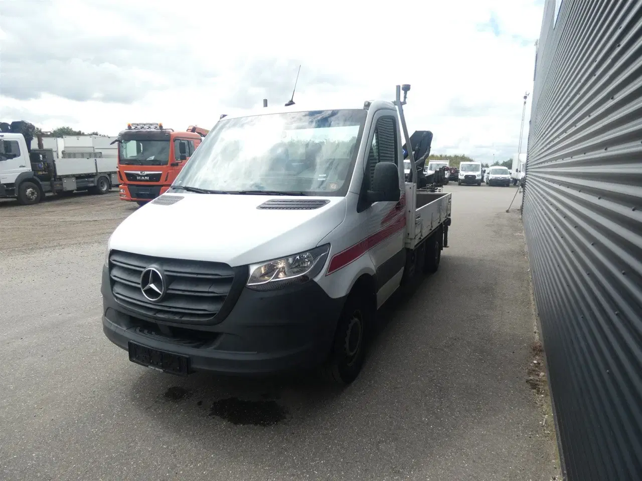 Billede 5 - Mercedes-Benz Sprinter 316 LAD/ KRAN 2,1 CDI A2 163HK Ladv./Chas. Man.