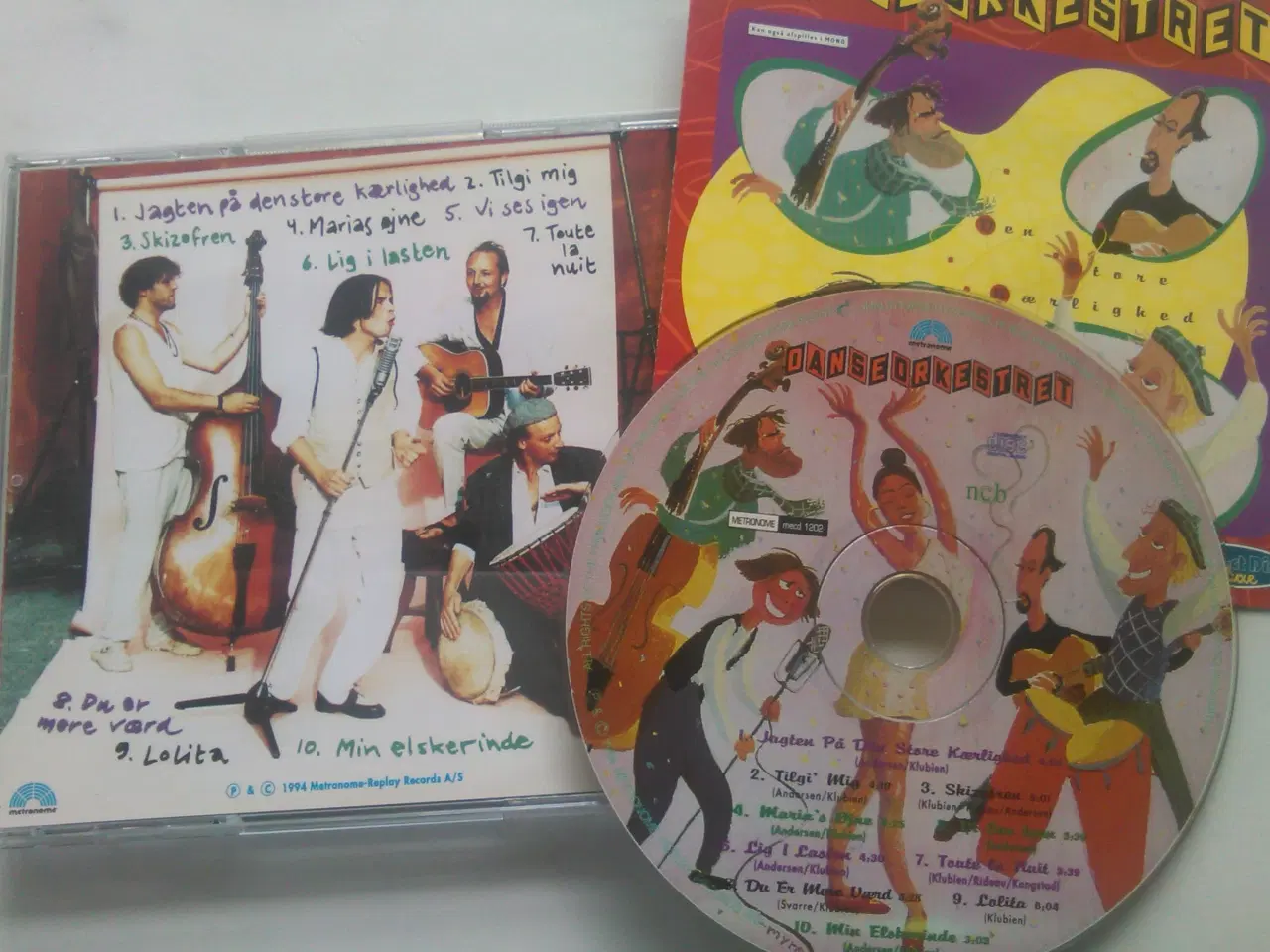 Billede 3 - DANSEORKESTRET: 2 CD'er – Stk. 22 kr.