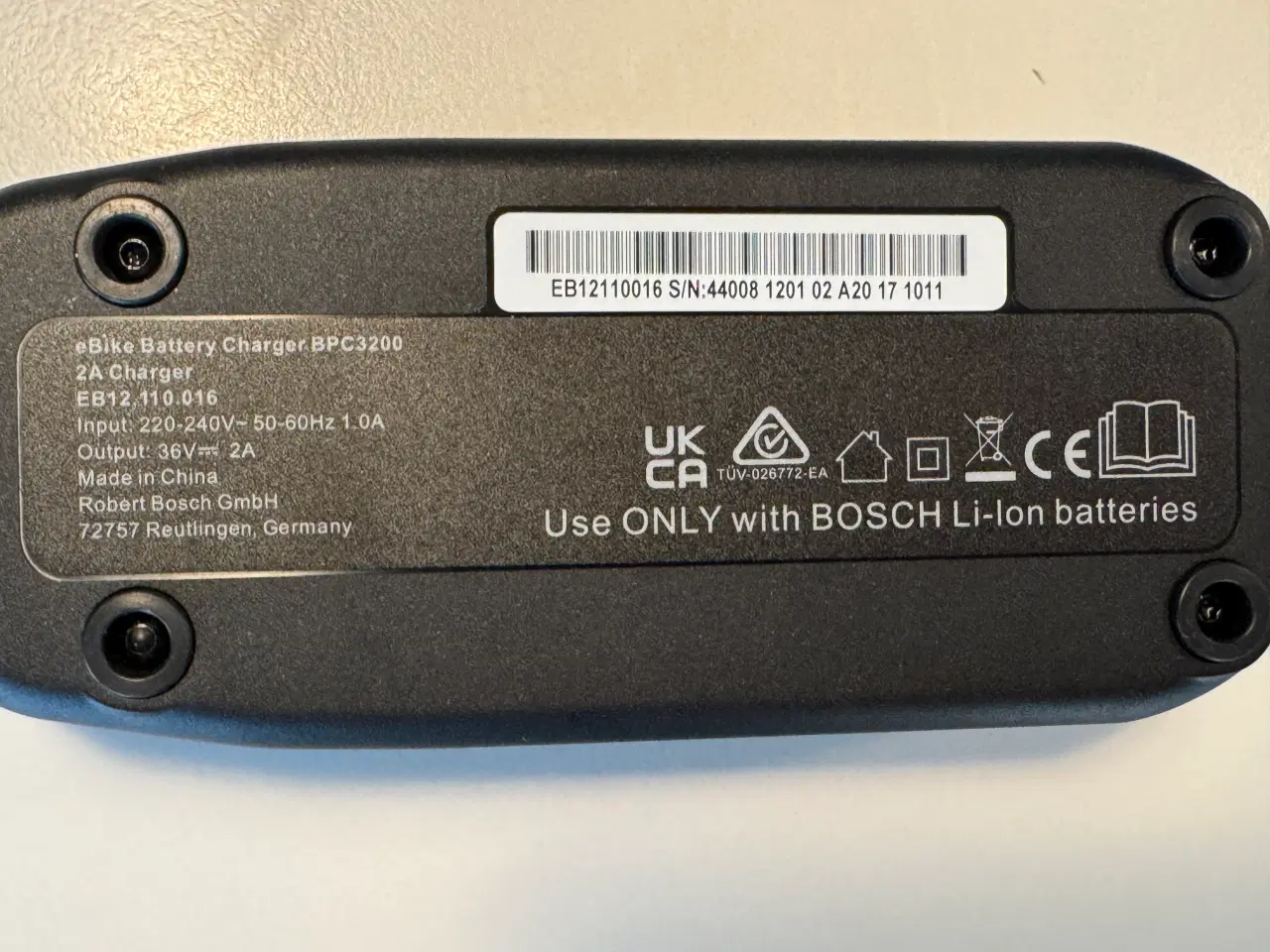Billede 3 - Bosch Smart System Oplader til elcykel, 2Ah