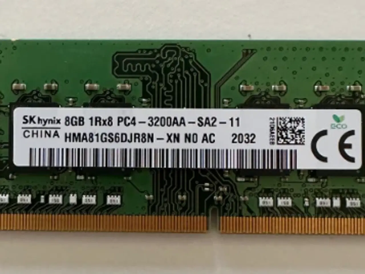 Billede 2 - 2 stk. 8GB DDR4 PC4-3200, Perfekt  2 stk.