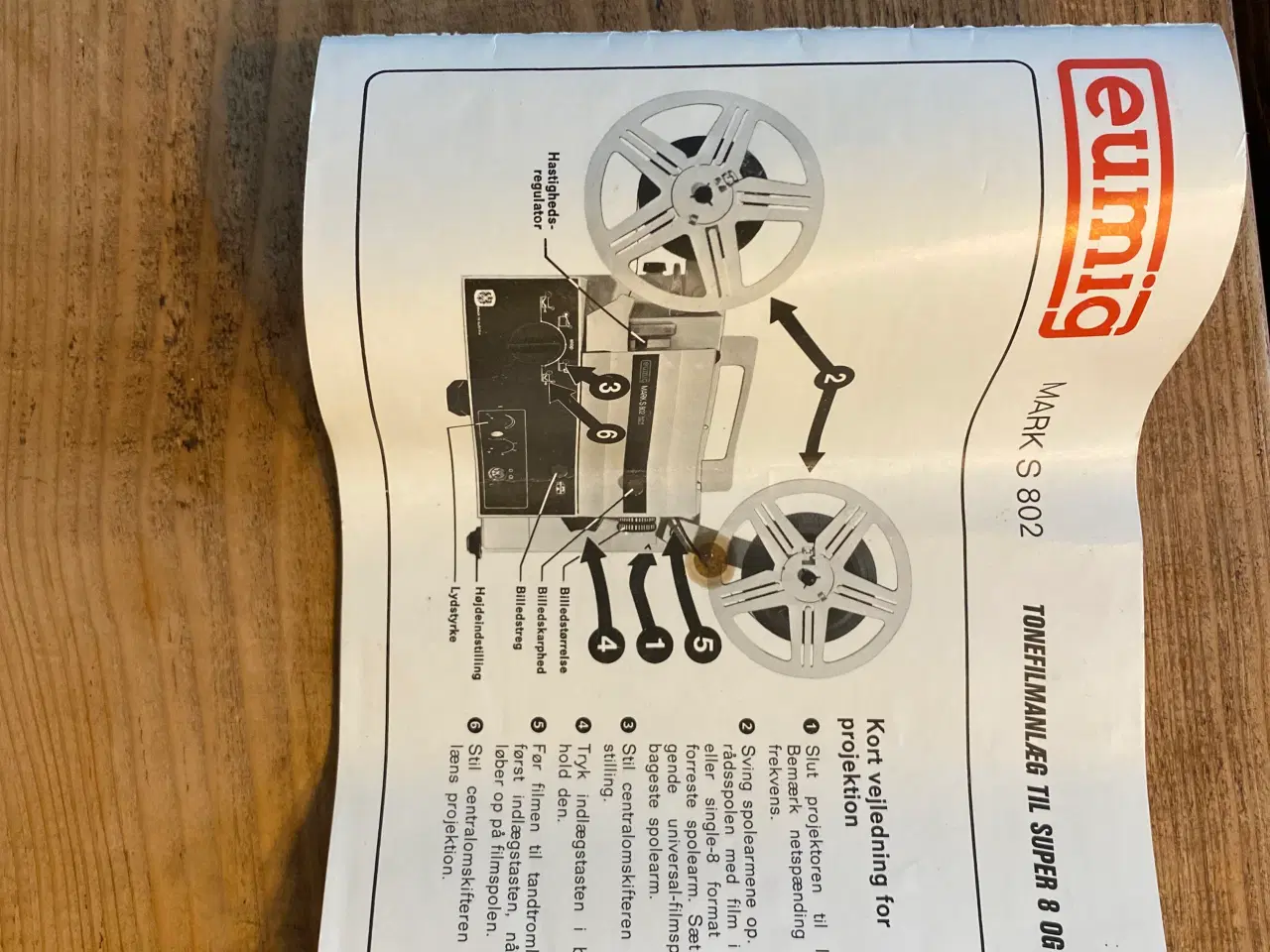 Billede 4 - 🎥 Eumig Mark S 802 Super 8 Projektor