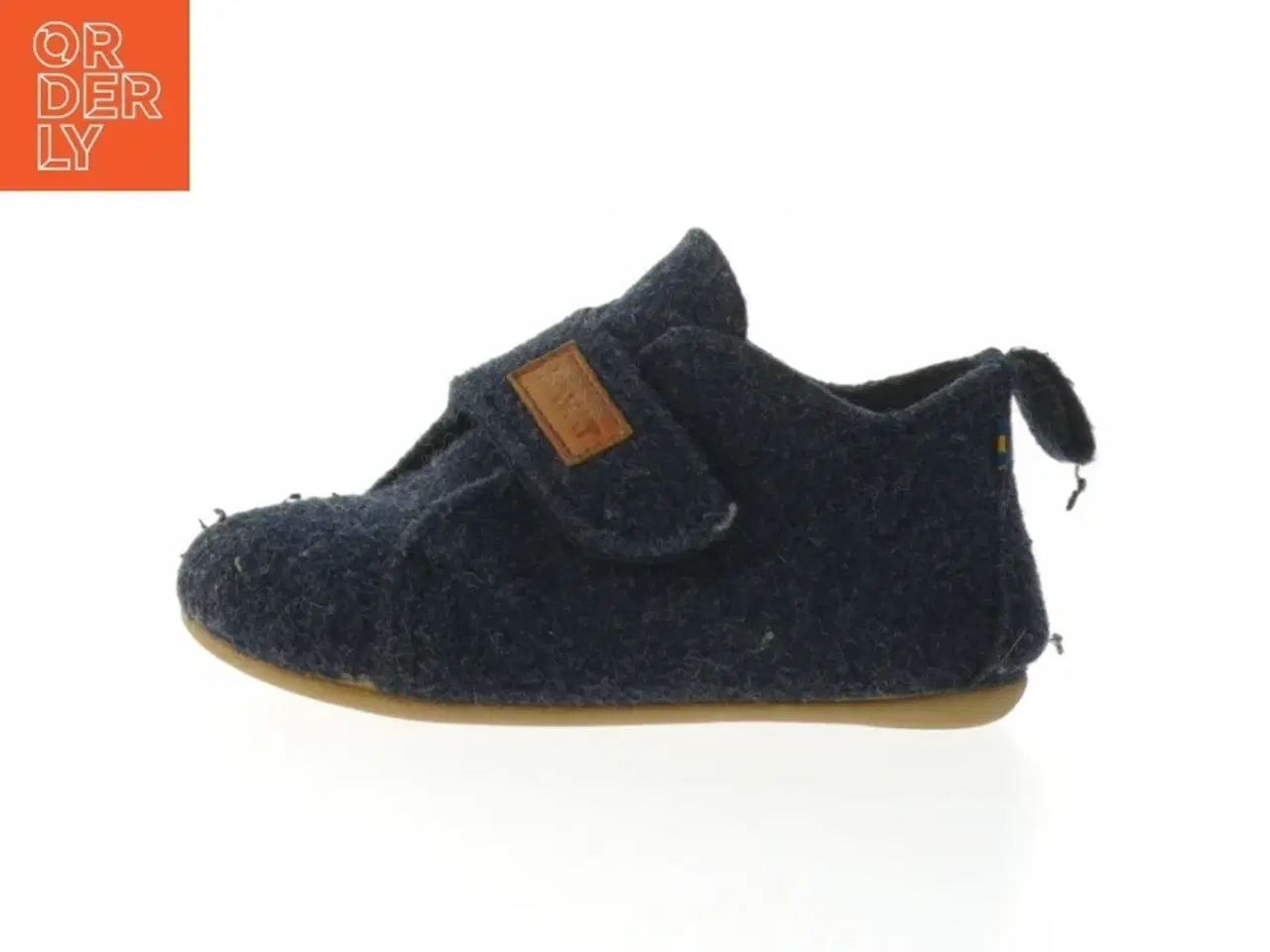 Billede 1 - Glerups uld hjemmesko med gummisål fra Kavat (str. 27 )