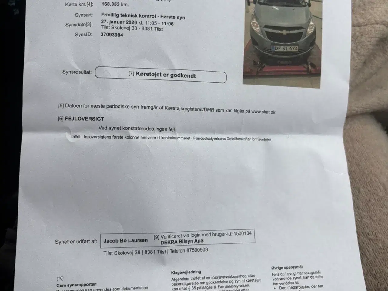Billede 6 - Chevrolet spark Nysynet.