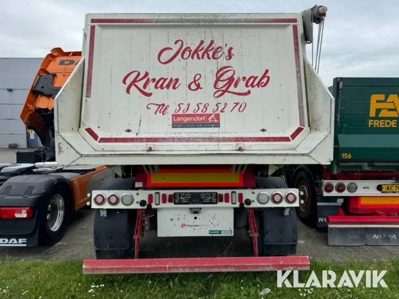 Billede 6 - Tiptrailer / Sættevogn Lagendorf SKA 20-7,85M - med Tippelad