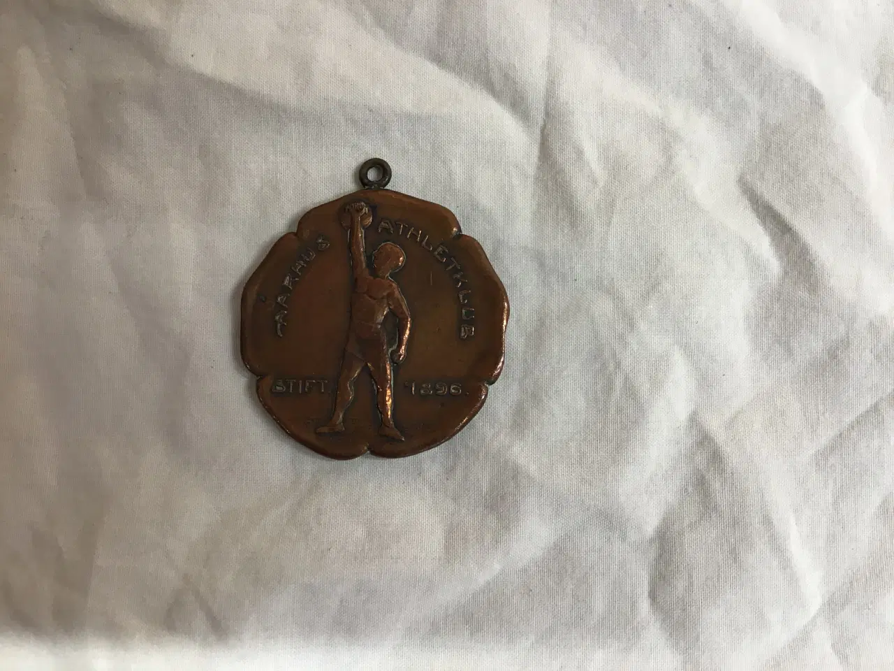 Billede 1 - Antik medalje Aarhus Athletklub stif 1896