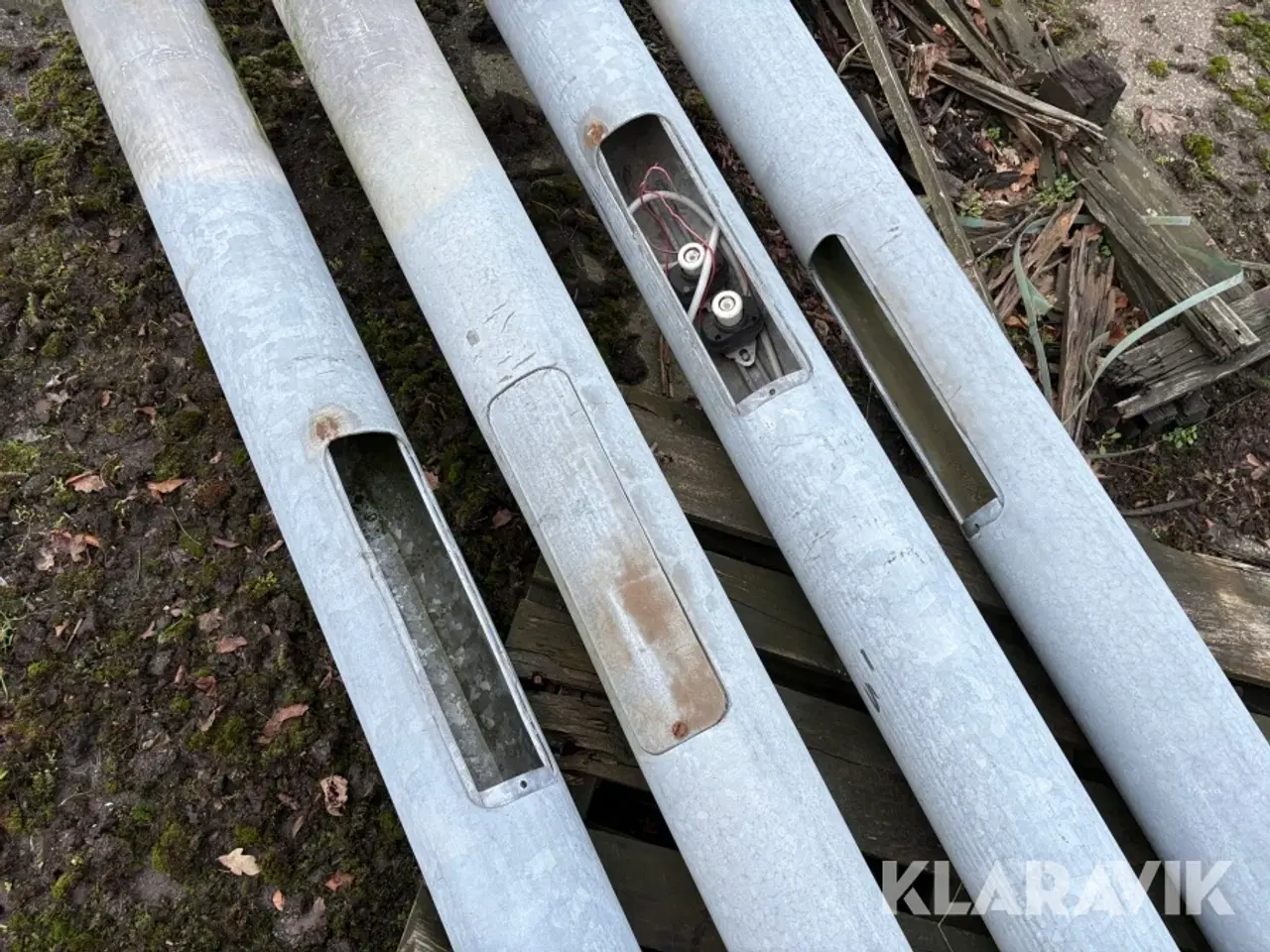 Billede 11 - Lygtepæles pæle - 4 styk