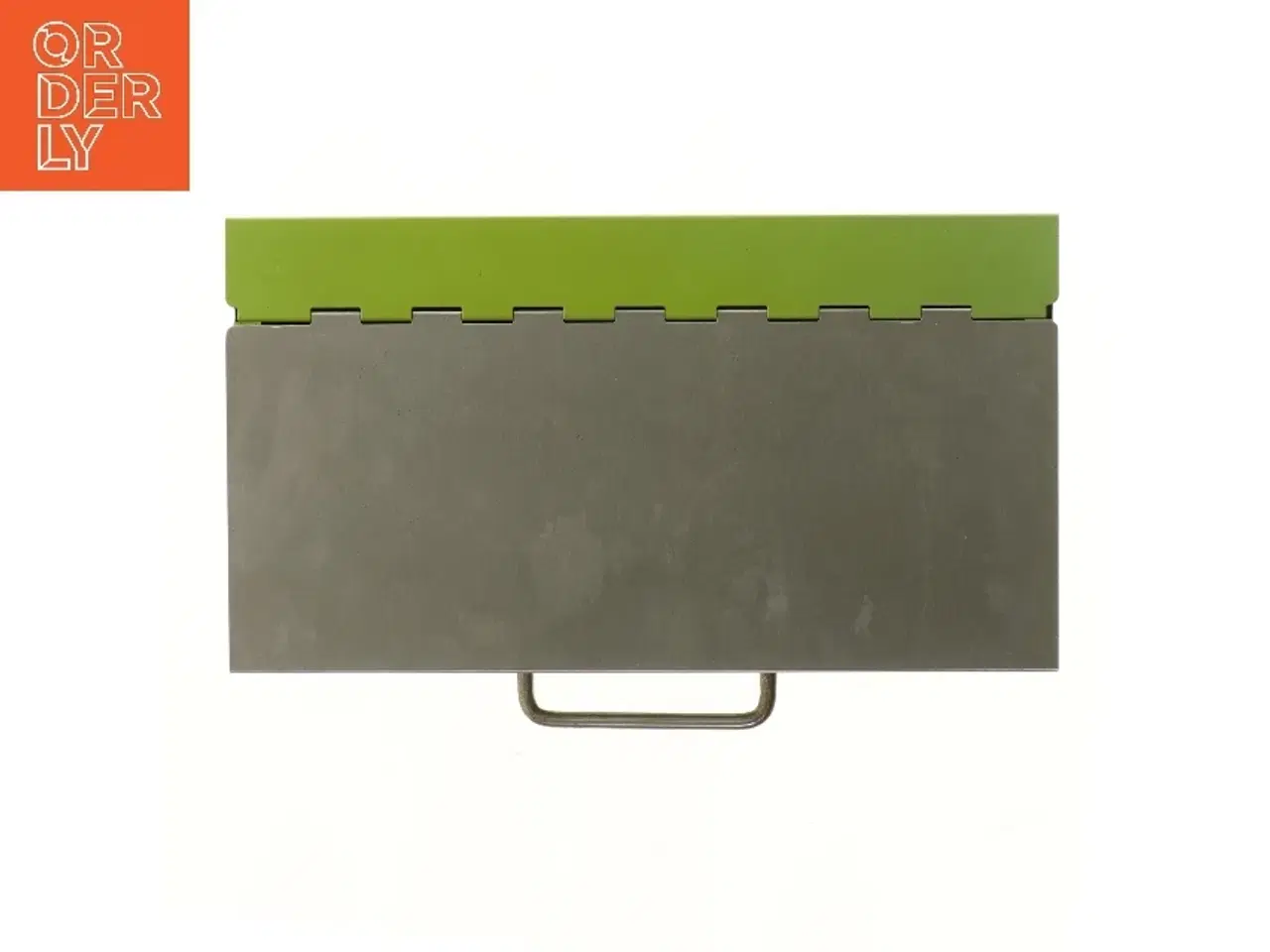 Billede 3 - Metal og plastik opbevaringskasse (str. 36x20x13,5 cm)