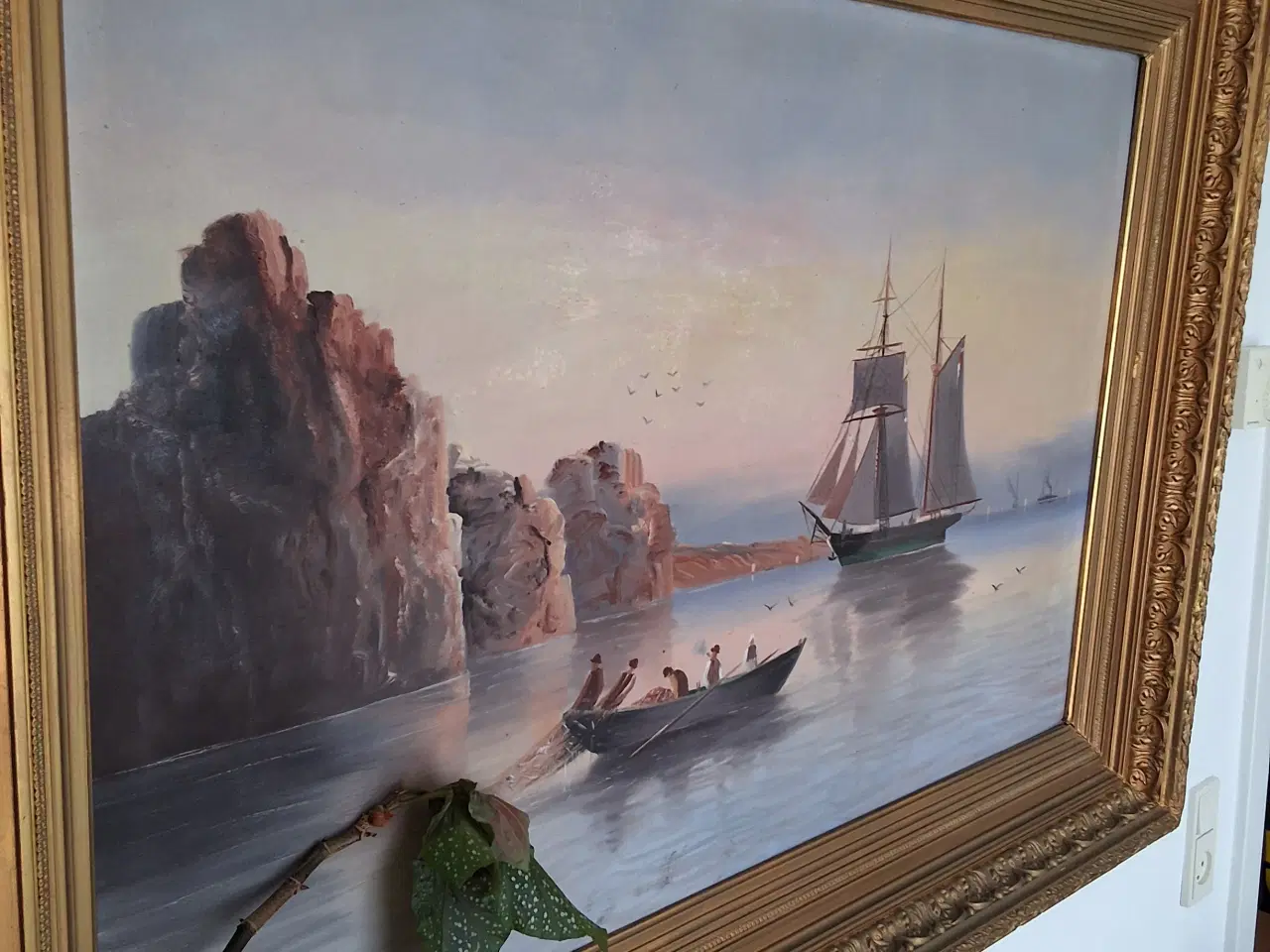 Billede 4 - SMUKT klassisk oliemaleri købt i Sverige