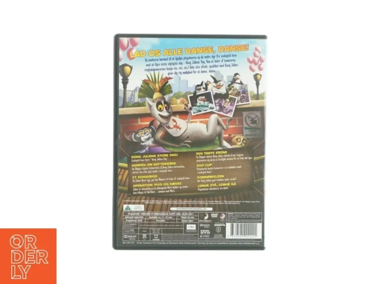 Billede 2 - Kong Juliens store dag (DVD)