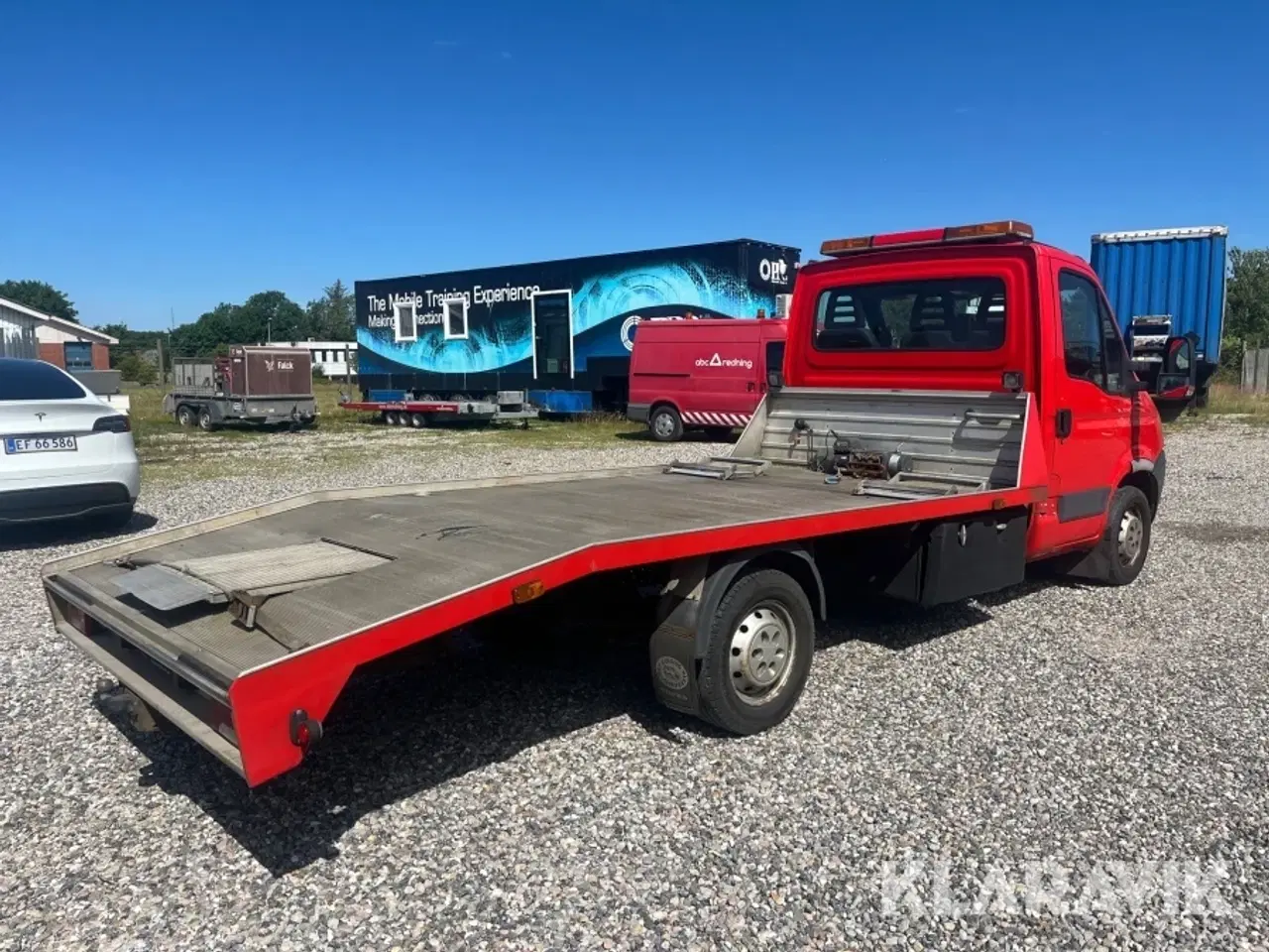 Billede 3 - Autotransporter Iveco 35s12 med el-spil
