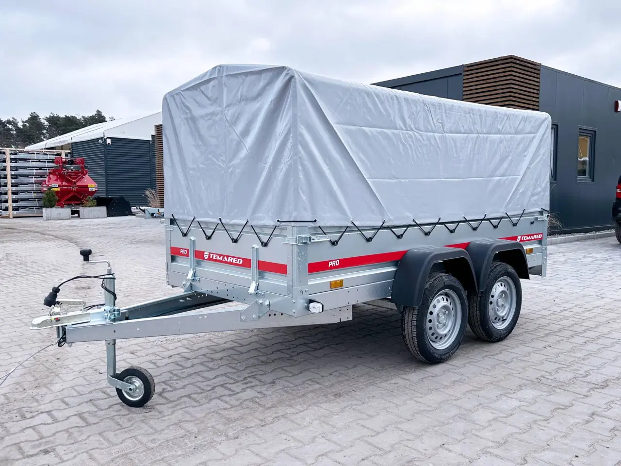 Billede 4 - TEMARED PRO 2612/2 Trailer m/ presenning 110 cm