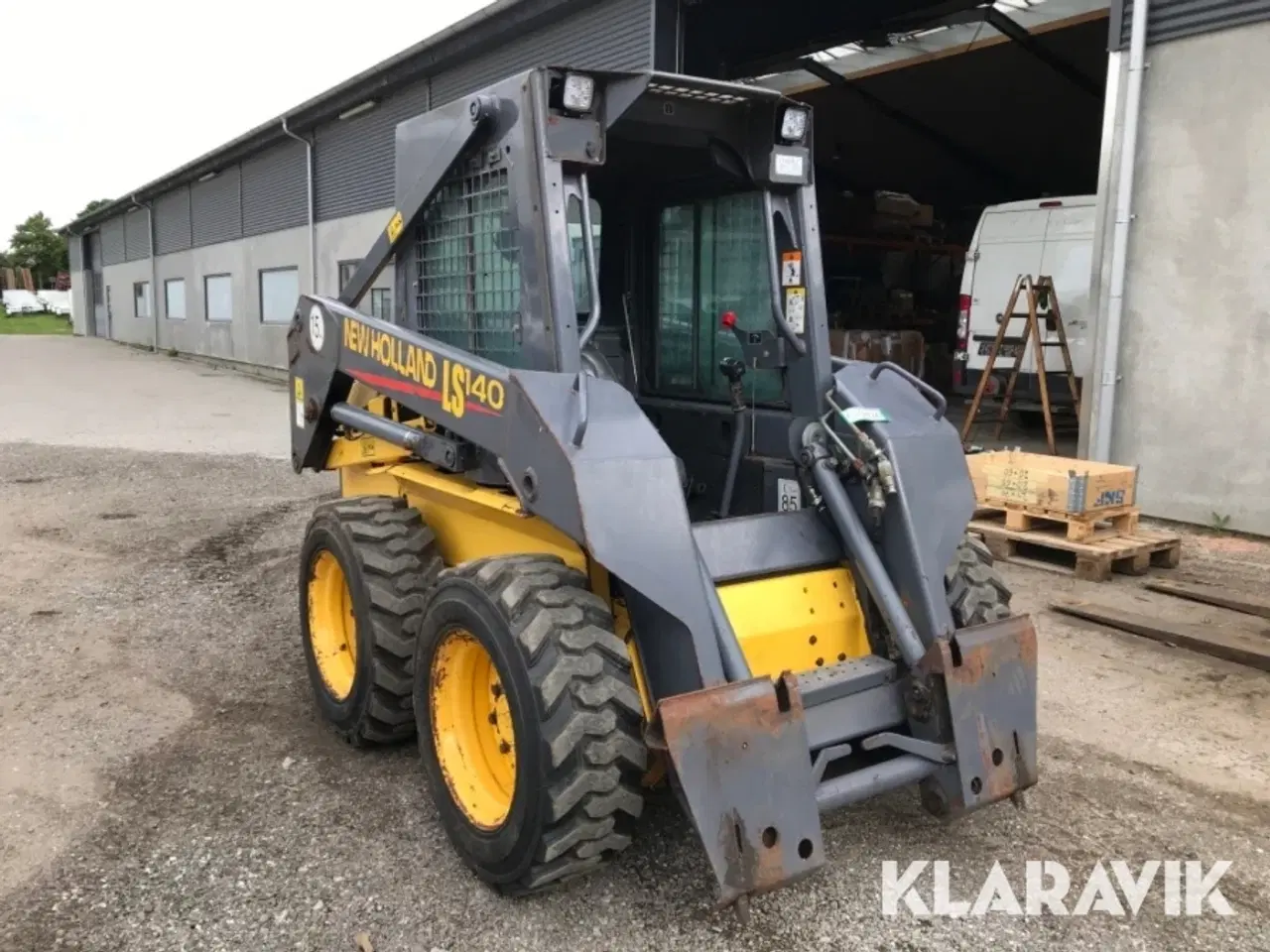 Billede 2 - Minilæsser New Holland LS140