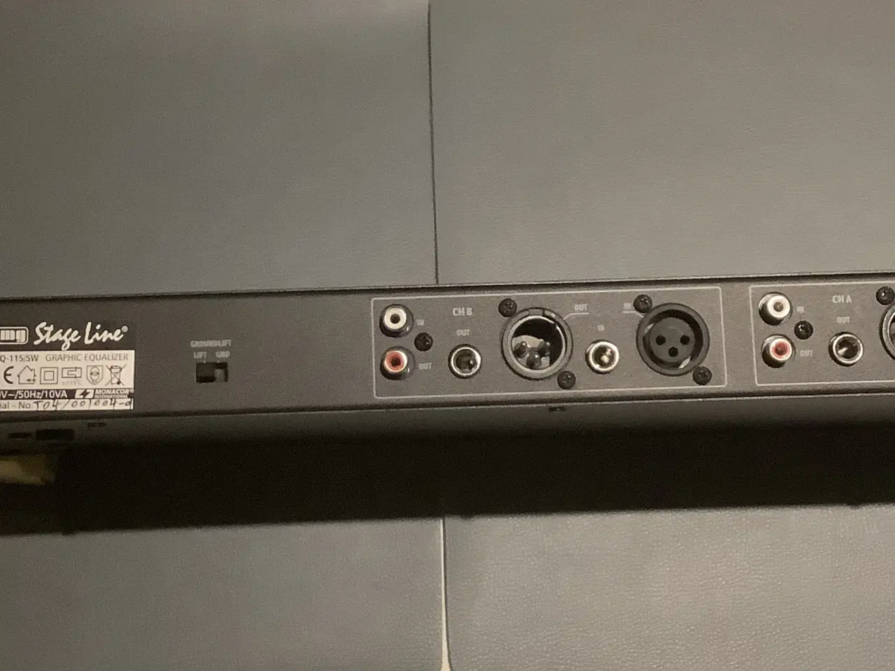 Billede 2 - Stage Line Equalizer - MEQ-115/SW - IMG STAGE LINE