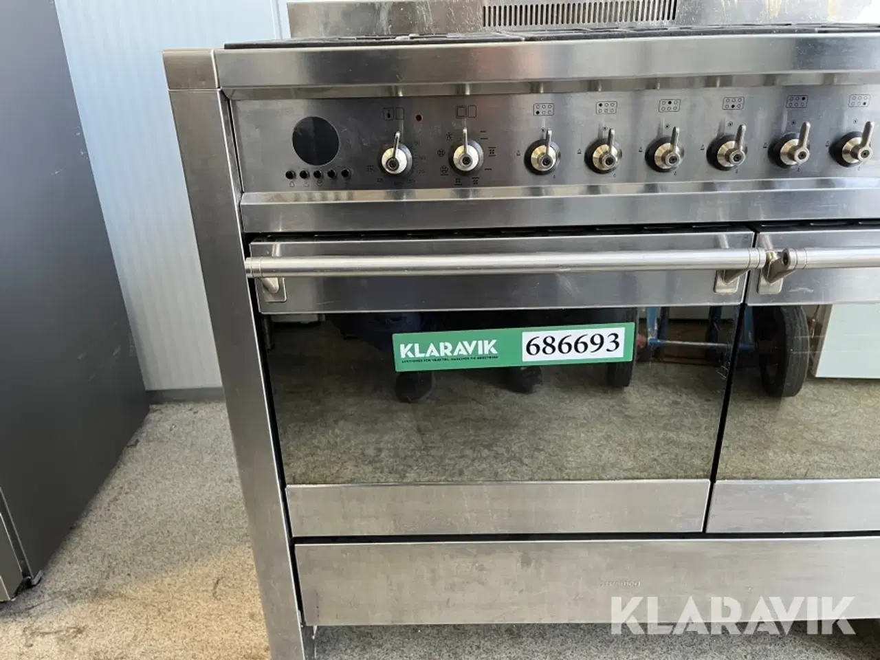 Billede 5 - Industri gaskomfur Smeg A2-6