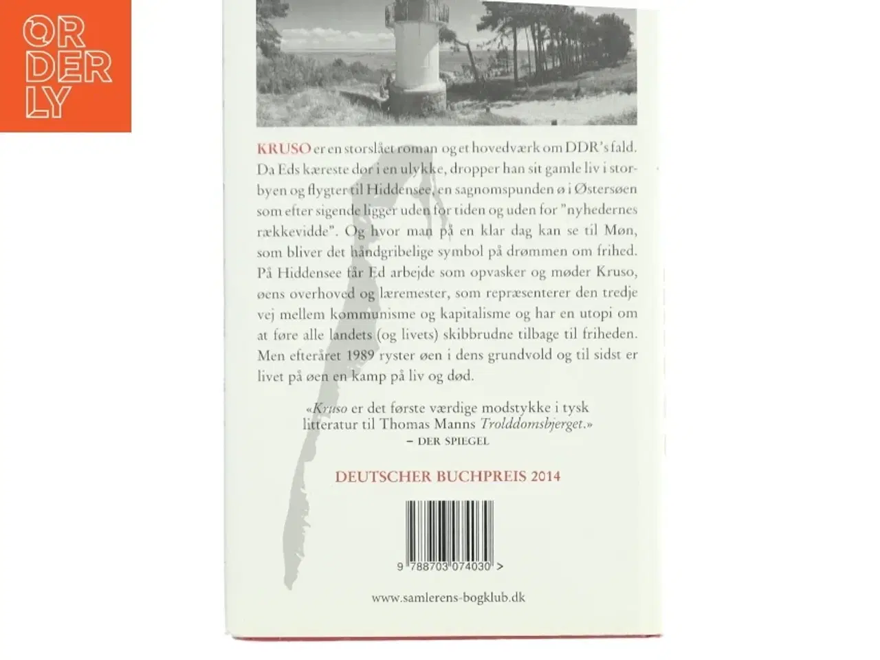 Billede 2 - Kruso : roman af Lutz Seiler (f. 1963) (Bog)