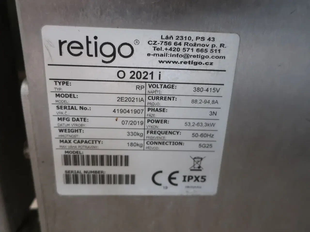 Billede 6 - Dampovn RETIGO VISION O 2021 i