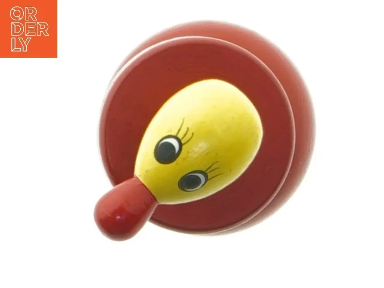 Billede 4 - Træfigur med fugl (str. 11 cm)