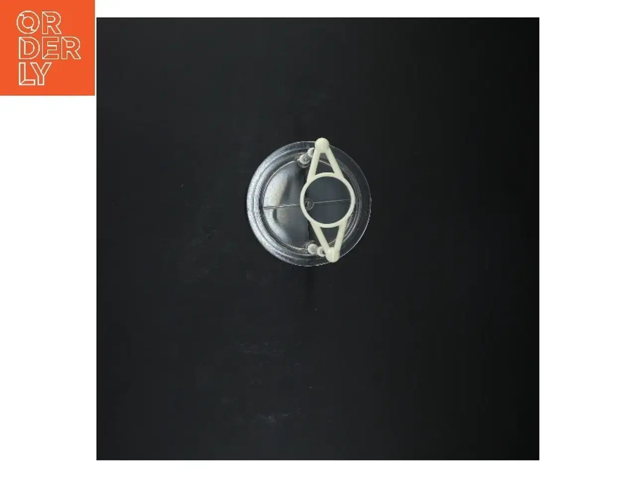 Billede 3 - Plastik holder til lampeskærm med base (str. 18 cm)