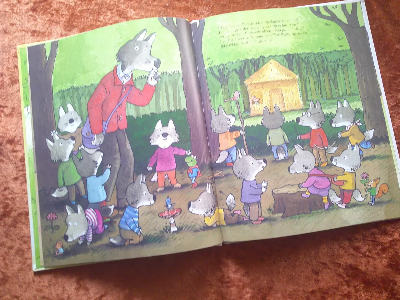 Billede 2 - Den store stygge ulv og hans fjorten små unger