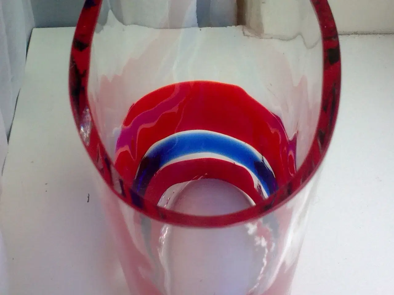 Billede 5 - Holmegaard vase m signatur håndlavet RETRO