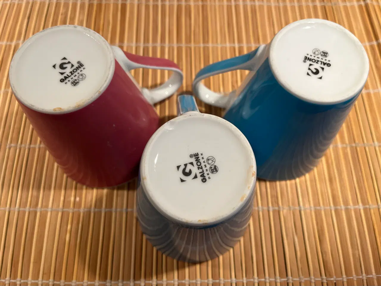 Billede 2 - 3 stk. smukke Galzone krus