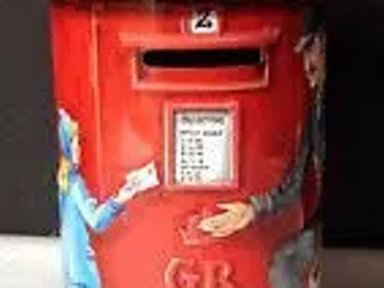 Billede 1 - Vintage Sparebøsse - Postkasse Engelsk