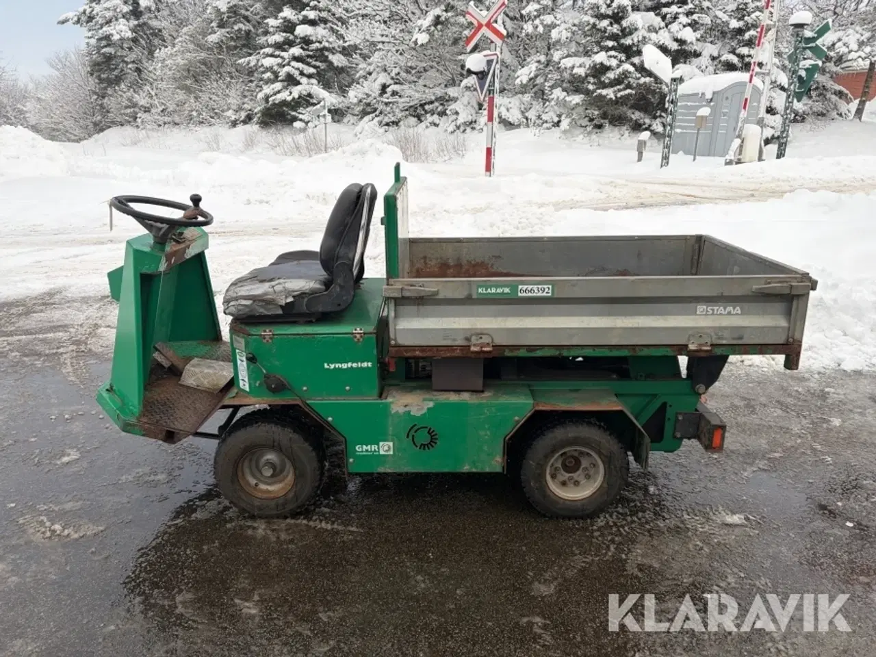 Billede 2 - Minidumper Stama STD 20 med hydraulisk tiplad