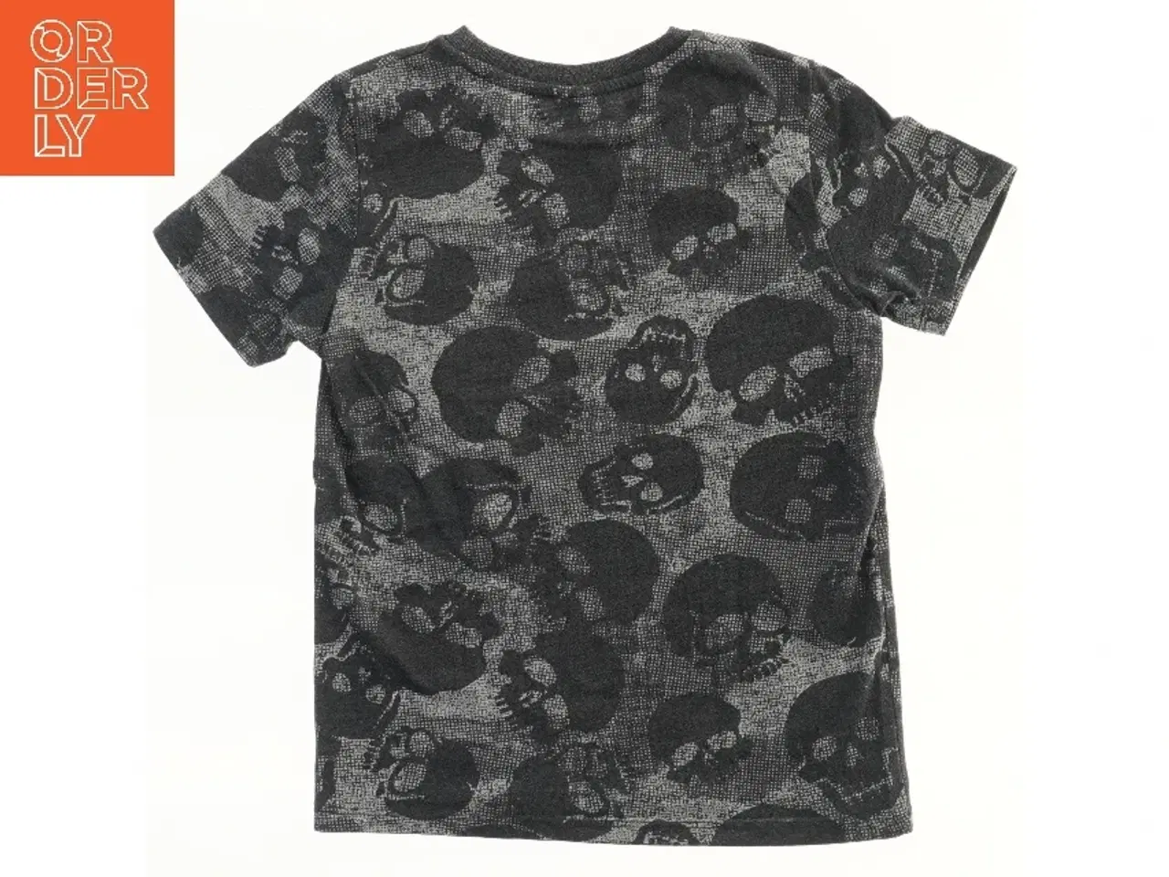 Billede 1 - T-shirt med kranieprint fra LC Waikiki  (str. 116)