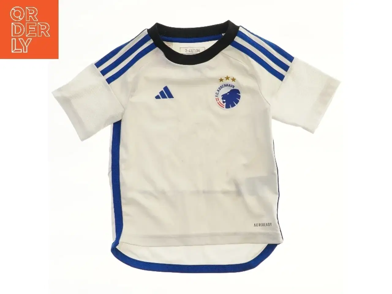 Billede 1 - Fodboldtrøje til børn fra F. C. København (str. 104)