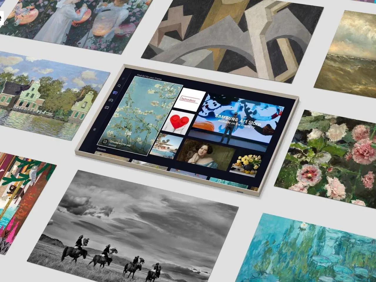 Billede 3 - Smart TV Samsung The Frame 32" Full HD (QE32LS03C) Wi‑Fi – sort