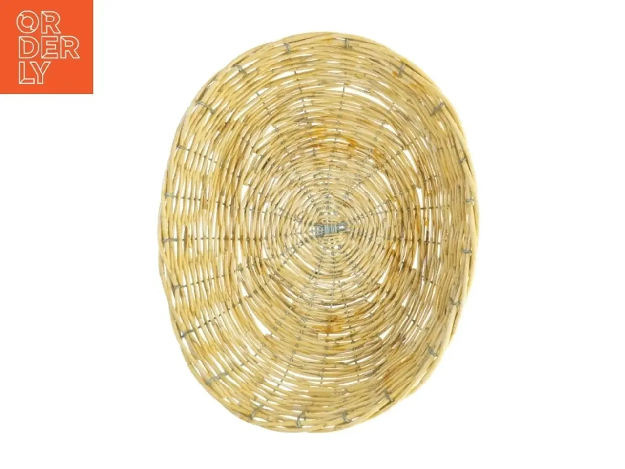 Billede 2 - Flettet frugtkurv (str. 50 x 8 cm)