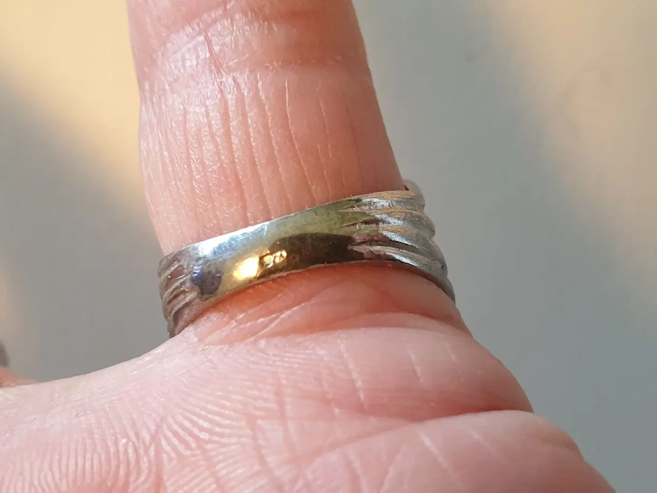 Billede 3 - Stor sølv ring